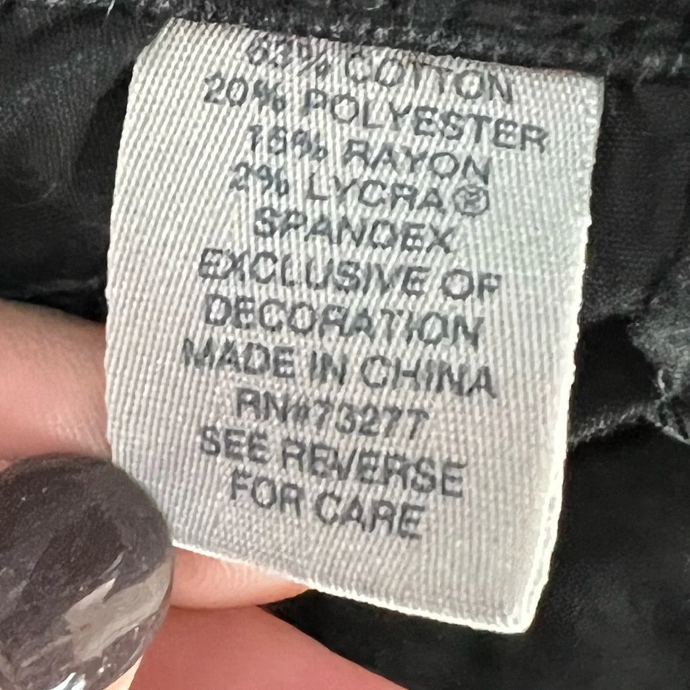 Mudd Black Jeans Leggings - Picture 3 of 5